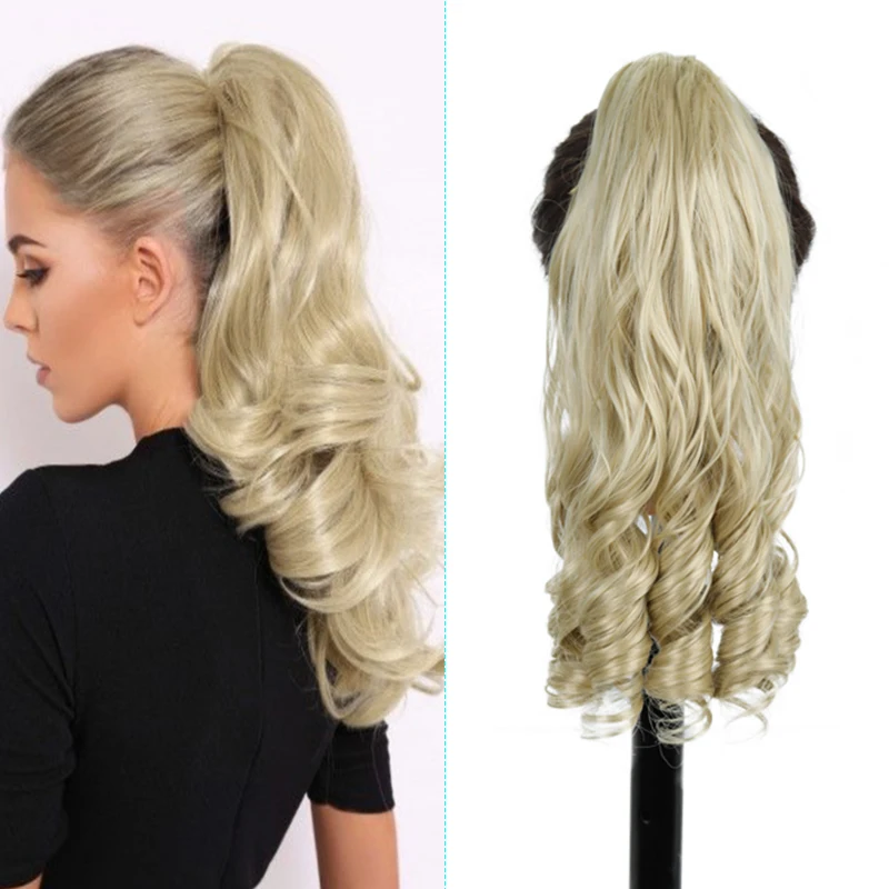Azqueen Hair Extensions Heat Resistant Synthetic Ponytail Natural Wave Pony Tail Fake Hair Long Wavy Claw Clip in Ponytail
Azqueen Hair Extensions Heat Resistant Synthetic Ponytail Natural Wave Pony Tail Fake Hair Long Wavy Claw Clip in Ponytail