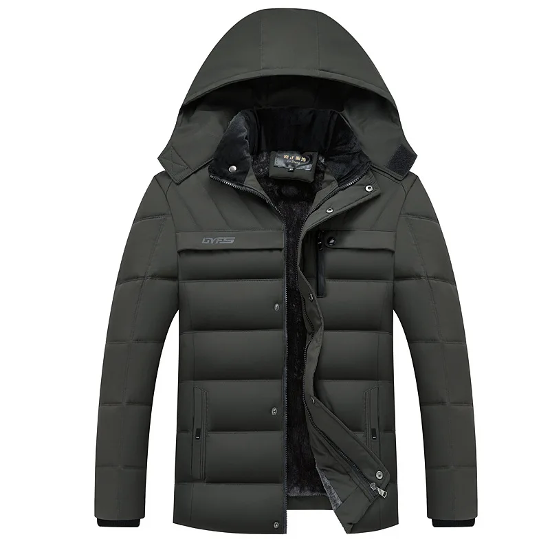Winter Jacket Men Thicken Warm Men Parkas Hooded Coat Fleece Man Jackets Outwear Windproof Parka Jaqueta Masculina -25 Degree
Winter Jacket Men Thicken Warm Men Parkas Hooded Coat Fleece Man Jackets Outwear Windproof Parka Jaqueta Masculina -25 Degree