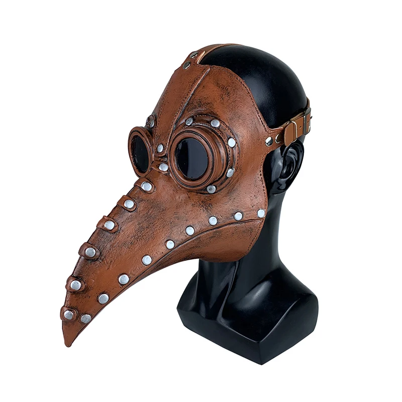 2021 Steampunk Bird Beak Plague Doctor Mask Long Nose Beak Mask Goth Halloween Cosplay Masks Party Carnival Costume Props
2021 Steampunk Bird Beak Plague Doctor Mask Long Nose Beak Mask Goth Halloween Cosplay Masks Party Carnival Costume Props