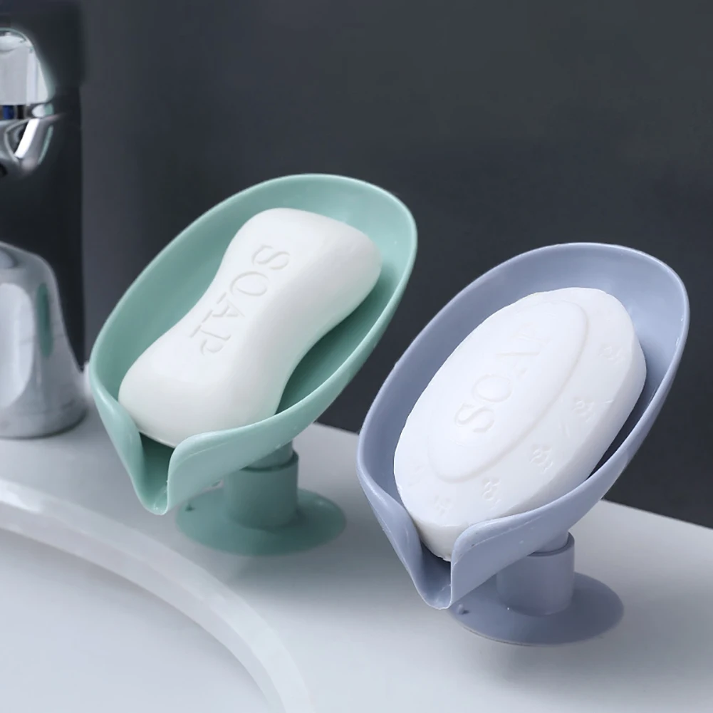 Leaf-Shaped Soap Box Perforated Freestanding Suction Cup Drainage Bathroom Storage Soap Rack Laundry Soap Box Bathroom Gadgets
Leaf-Shaped Soap Box Perforated Freestanding Suction Cup Drainage Bathroom Storage Soap Rack Laundry Soap Box Bathroom Gadgets