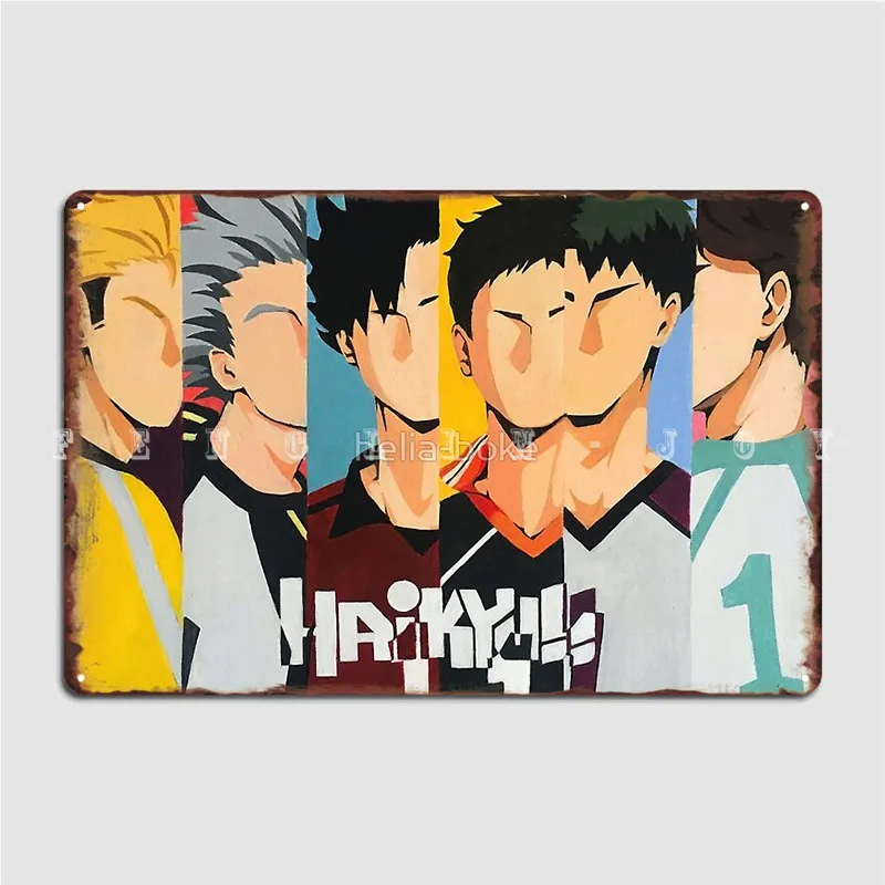 Haikyuu капитаны, живопись, металлический плакат с табличкой, паб, кинотеатр, персонализированный фотографический плакат
Haikyuu капитаны, живопись, металлический плакат с табличкой, паб, кинотеатр, персонализированный фотографический плакат
