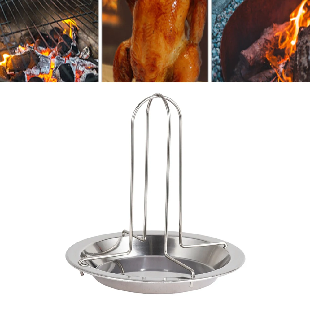 Thicken Barbecue Grilling Baking Cooking Pans Non-Stick Chicken Roaster Rack With Bowl BBQ Accessories Tools Outdoor Camping
Thicken Barbecue Grilling Baking Cooking Pans Non-Stick Chicken Roaster Rack With Bowl BBQ Accessories Tools Outdoor Camping