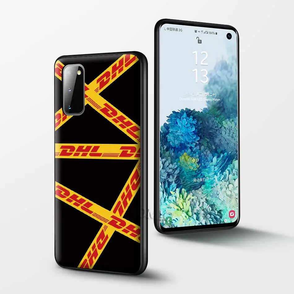 

Soft Case for Samsung Galaxy S20 FE S21 Note 20 Ultra S10 10 Lite S9 Plus S8 S10e Black Silicone Cover Dhl Express Coque Capa