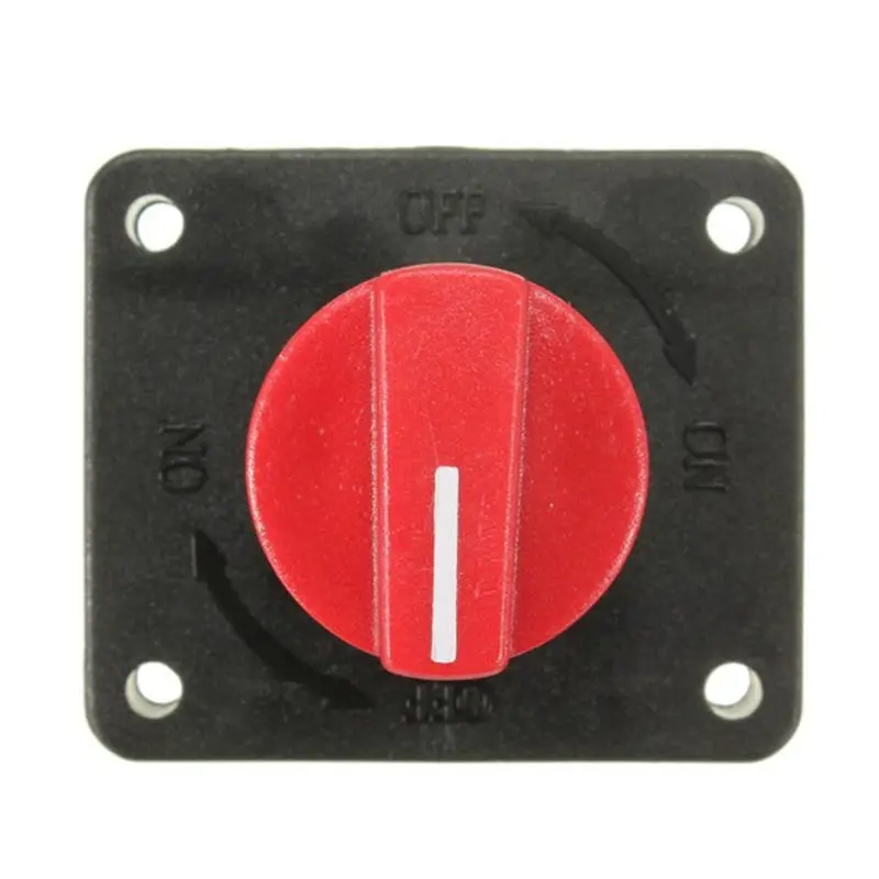 Battery Switch Power Disconnect Switch Rotary Isolator Cut OFF Switch for Car Boat Marine Van Truck Rv ATV Caravan (Type J 1pcs)
Battery Switch Power Disconnect Switch Rotary Isolator Cut OFF Switch for Car Boat Marine Van Truck Rv ATV Caravan (Type J 1pcs)
