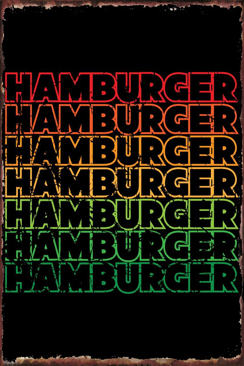 Жестяная Табличка с гамбургерами, чизбургерами, жестяные таблички, Настенный декор, украшение для комнаты, Ретро винтажный металлический з...
Жестяная Табличка с гамбургерами, чизбургерами, жестяные таблички, Настенный декор, украшение для комнаты, Ретро винтажный металлический з...