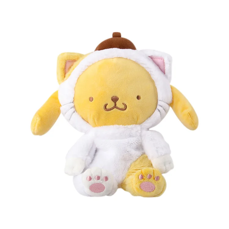 kawaii New Sanlioed cat cross-dressing melody kitty plush keychain bag pendant doll Holiday gifts for children are of high
kawaii New Sanlioed cat cross-dressing melody kitty plush keychain bag pendant doll Holiday gifts for children are of high
