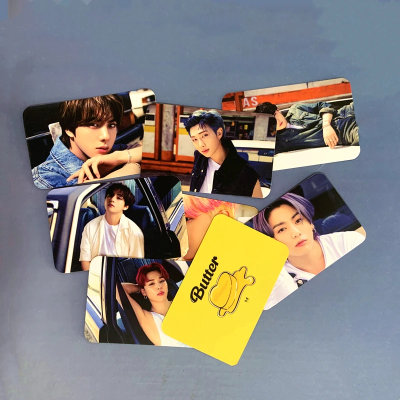 Wholesale Kpop Idol Merchandise Bangtan Boys Butter Permission To Dance Concept Photo Card Lomo Card Fashion Boys Poster Picture 
Wholesale Kpop Idol Merchandise Bangtan Boys Butter Permission To Dance Concept Photo Card Lomo Card Fashion Boys Poster Picture