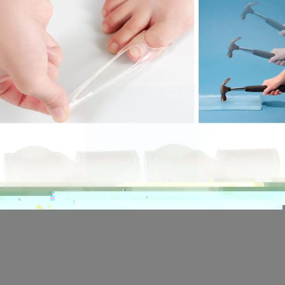 Silicone Ingrown Toenail Correction Tool Invisible Nail Elastic Toe Straightening Clip Tool Brace Treatment Pedicure Ingrow W5u2
Silicone Ingrown Toenail Correction Tool Invisible Nail Elastic Toe Straightening Clip Tool Brace Treatment Pedicure Ingrow W5u2