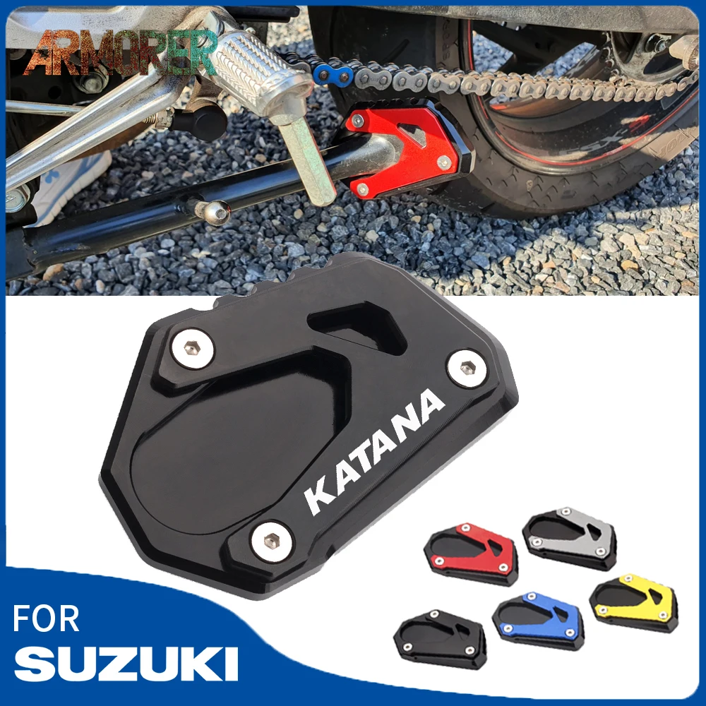 Motorcycle Side Stand Pad Plate Kickstand Enlarger Support Extension Accessories For Suzuki KATANA gsx-s 1000/f 2020
Motorcycle Side Stand Pad Plate Kickstand Enlarger Support Extension Accessories For Suzuki KATANA gsx-s 1000/f 2020