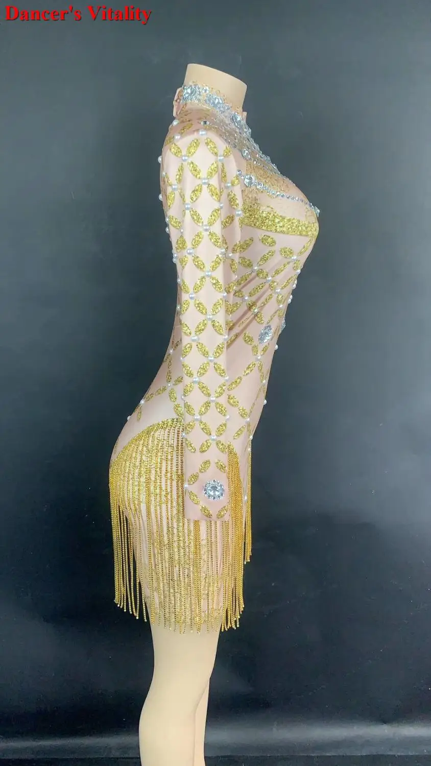 Bar Dancer Dress YOUDU American Clothing woman's dress classic Dance Costume Birthday party Rhinestone pearl Sexy Clothing2020
Bar Dancer Dress YOUDU American Clothing woman's dress classic Dance Costume Birthday party Rhinestone pearl Sexy Clothing2020