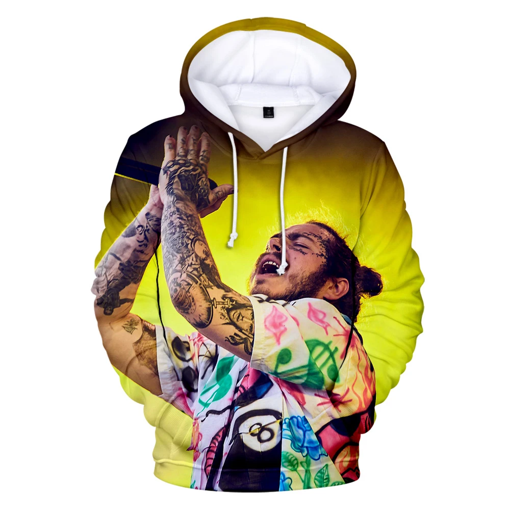Men Women Hot Sale Fashion Print Hoodies Singer Post Malone 3D Hoodies Harajuku Hip Hop Rapper Autumn Warm Pullover Sweatshirts
Men Women Hot Sale Fashion Print Hoodies Singer Post Malone 3D Hoodies Harajuku Hip Hop Rapper Autumn Warm Pullover Sweatshirts