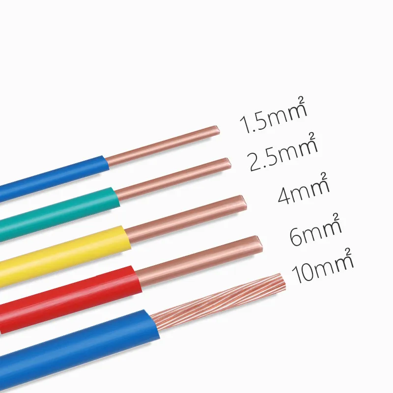 Проволока распределительной коробки 18/17/15/13/9/7/6AWG BV, одножильная проволока, проволока для домашнего ремонта, проволока из чистой меди с ПВХ-о...
Проволока распределительной коробки 18/17/15/13/9/7/6AWG BV, одножильная проволока, проволока для домашнего ремонта, проволока из чистой меди с ПВХ-о...
