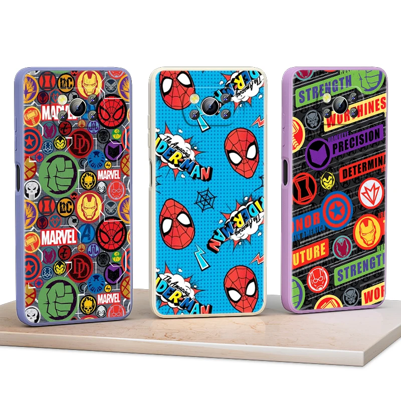 Avengers Marvel Hero pattern For Xiaomi POCO F3 11T Mix4 10S X2 10 M2 M3 Lite F3 Pro 5G Liquid Silicone Soft Cover Phone Case
Avengers Marvel Hero pattern For Xiaomi POCO F3 11T Mix4 10S X2 10 M2 M3 Lite F3 Pro 5G Liquid Silicone Soft Cover Phone Case