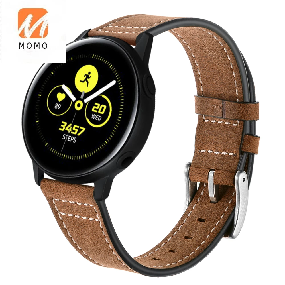 Leather Watch Belt Accessories Galaxy Watch Active1 / 2 for 20 mm Quick Release Watch Band
Leather Watch Belt Accessories Galaxy Watch Active1 / 2 for 20 mm Quick Release Watch Band