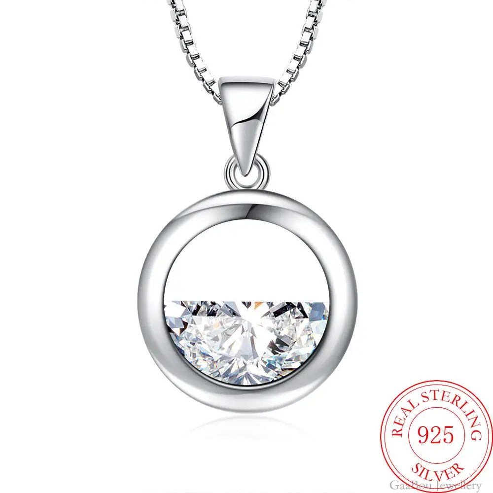 925 Silver Chains And Necklaces For Women Neck Jewelry Half Round Zircon originality Pendant Wedding Party Birthday Gift
925 Silver Chains And Necklaces For Women Neck Jewelry Half Round Zircon originality Pendant Wedding Party Birthday Gift