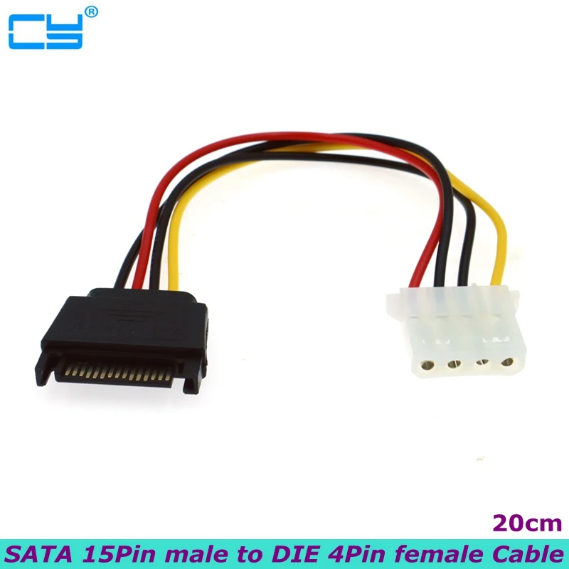 The best price New 15 Pin Connector SATA Male To Molex IDE 4Pin Female Adapter Extension Power Cable Computer Wire
The best price New 15 Pin Connector SATA Male To Molex IDE 4Pin Female Adapter Extension Power Cable Computer Wire