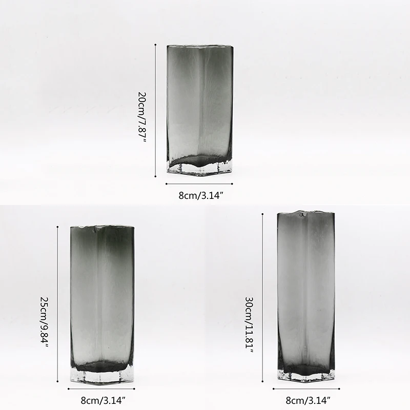 Home Decoration Accessories Modern Simple Glass Vase Ornament Living Room Desktop Flower Arrangement Dried Flower Irregular Vase
Home Decoration Accessories Modern Simple Glass Vase Ornament Living Room Desktop Flower Arrangement Dried Flower Irregular Vase