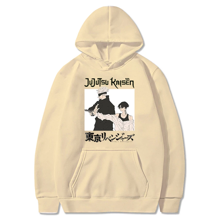 Толстовка унисекс в стиле Харадзюку, худи с японским аниме «Мстители Токио», юютсу, кайсен, Джоджо, Сатору, уличная одежда, повседневные свит...
Толстовка унисекс в стиле Харадзюку, худи с японским аниме «Мстители Токио», юютсу, кайсен, Джоджо, Сатору, уличная одежда, повседневные свит...