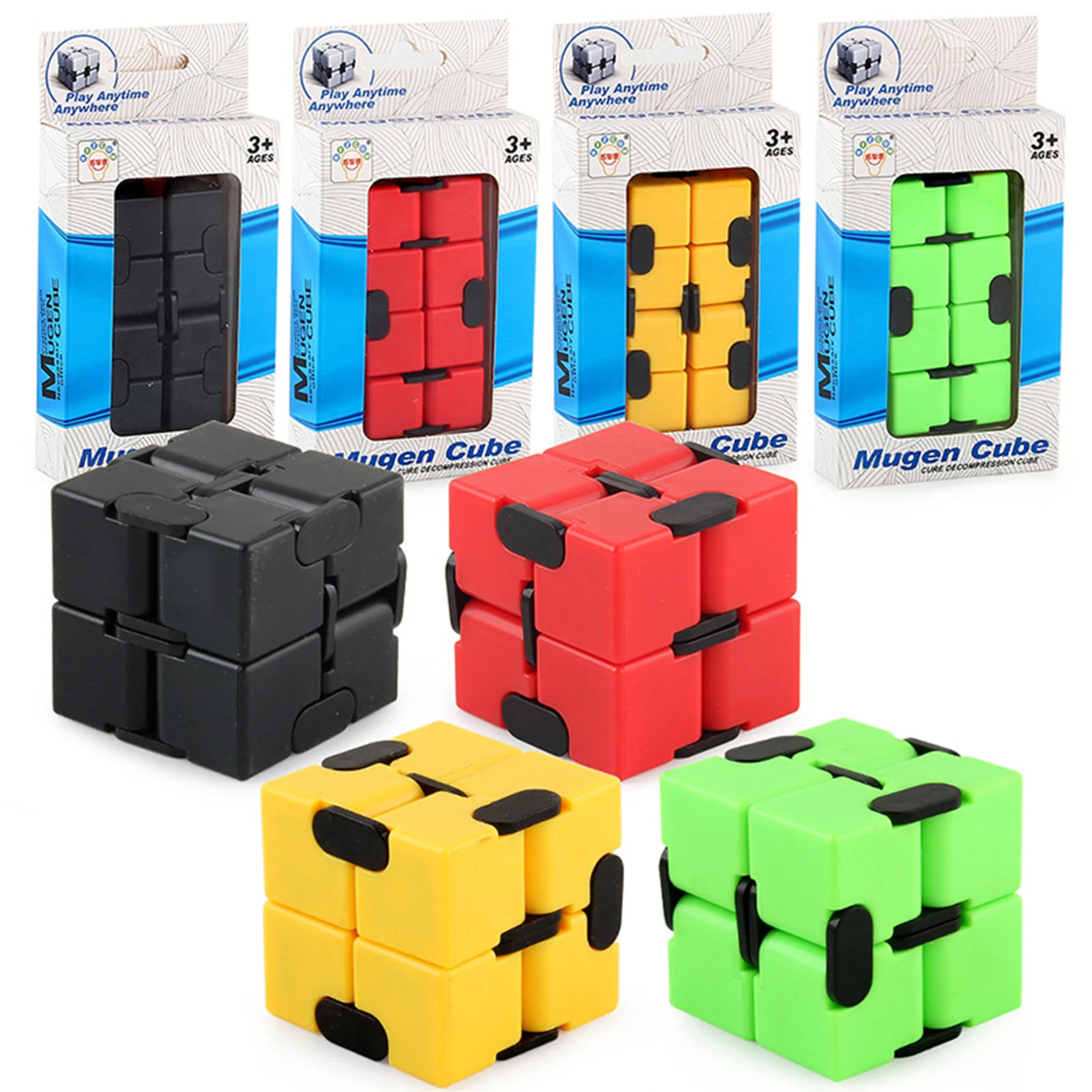 Creative Unlimited Cube Decompression Flip Pocket Cube Children's Fingertips Decompression Toys Educational Toys 
Creative Unlimited Cube Decompression Flip Pocket Cube Children's Fingertips Decompression Toys Educational Toys
