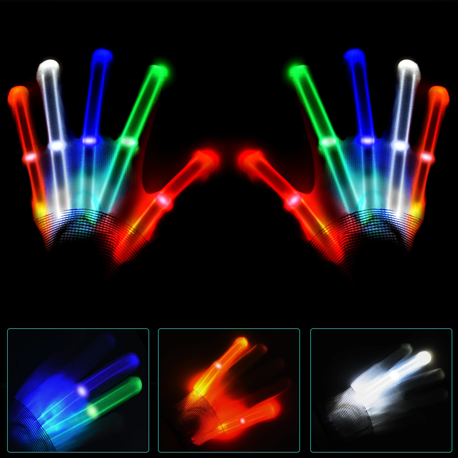 LED Glowing Gloves Glowing Gloves Cool Fun Toys Birthday Gifts for Kids Halloween and Christmas Carnival Festival Supplies
LED Glowing Gloves Glowing Gloves Cool Fun Toys Birthday Gifts for Kids Halloween and Christmas Carnival Festival Supplies