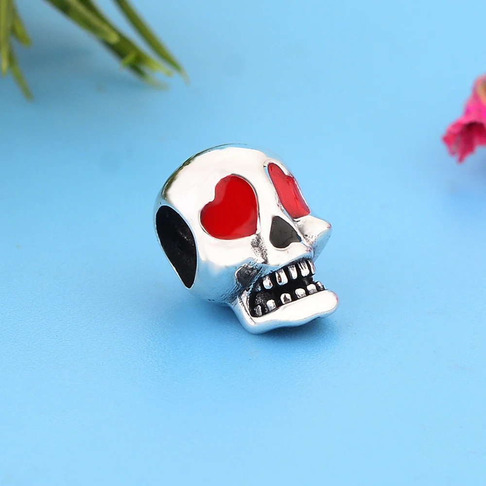 Halloween Gift Skull Charm For Original Charm Bracelet Necklace 2021 Women Jewelry Making 925 Sterling Silver Hip Hop Beads
Halloween Gift Skull Charm For Original Charm Bracelet Necklace 2021 Women Jewelry Making 925 Sterling Silver Hip Hop Beads