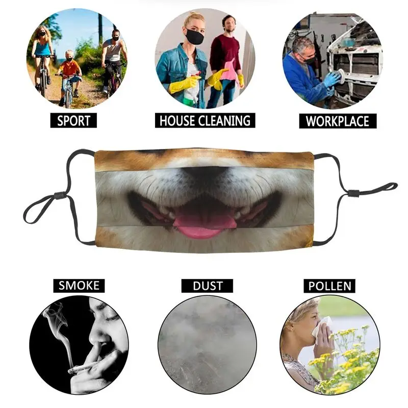Washable Akita Dog Mouth Mask Funny Dog Meme Anti Dust Protection Cover Respirator Muffle 
Washable Akita Dog Mouth Mask Funny Dog Meme Anti Dust Protection Cover Respirator Muffle
