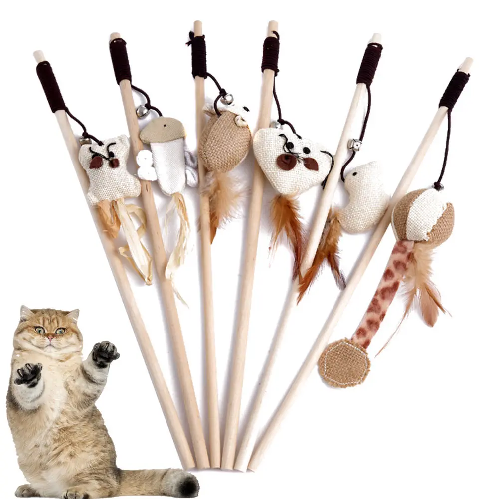 Pet Cat Kitten Supplies Toys Wooden Stick Multi Shape Braid Interactive With Mini Bell Funny Gatos Cat Accessories Mascotas
Pet Cat Kitten Supplies Toys Wooden Stick Multi Shape Braid Interactive With Mini Bell Funny Gatos Cat Accessories Mascotas