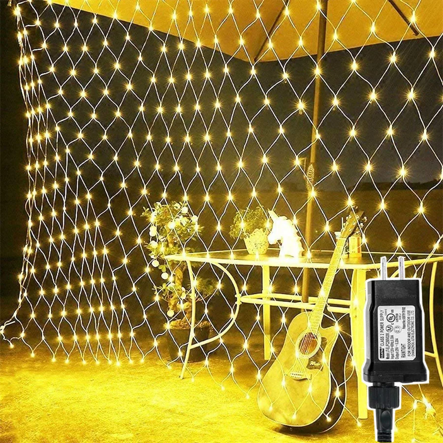 DC24V 3x2M 6x4M LED Net Mesh Fairy String Light Plug in Christmas Curtain Fairy String Light Garland For Wedding Holiday Decor
DC24V 3x2M 6x4M LED Net Mesh Fairy String Light Plug in Christmas Curtain Fairy String Light Garland For Wedding Holiday Decor