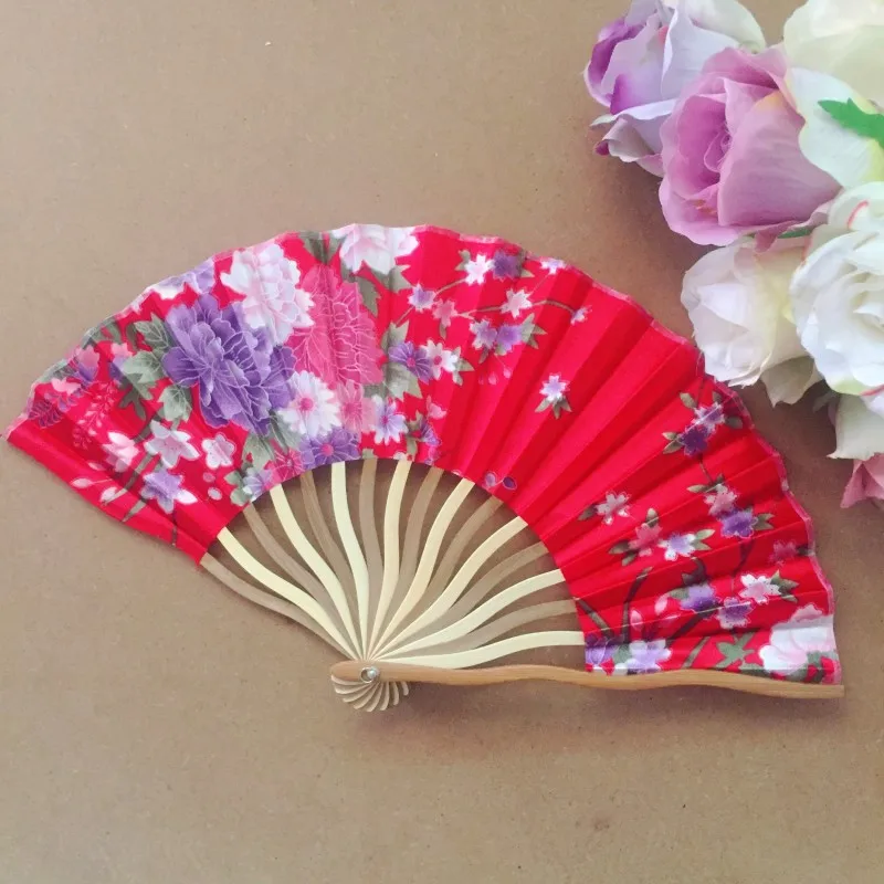 10PCS Japanese Style Flower Design Bamboo Satin Silk Fabric Folding Fan With Mixed Colors Pocket Gift Hand Held Party Favors
10PCS Japanese Style Flower Design Bamboo Satin Silk Fabric Folding Fan With Mixed Colors Pocket Gift Hand Held Party Favors