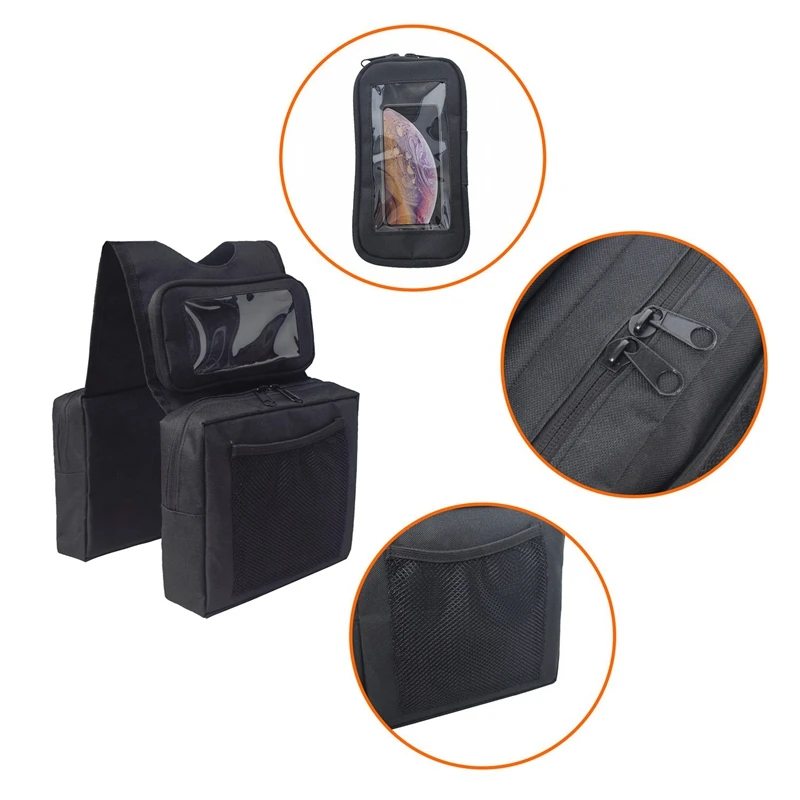 Outdoor Multifunctional ATV Bag Snowmobile Mobile Phone Storage Bag Waterproof Saddle Bag with Detachable Phone Bag
Outdoor Multifunctional ATV Bag Snowmobile Mobile Phone Storage Bag Waterproof Saddle Bag with Detachable Phone Bag
