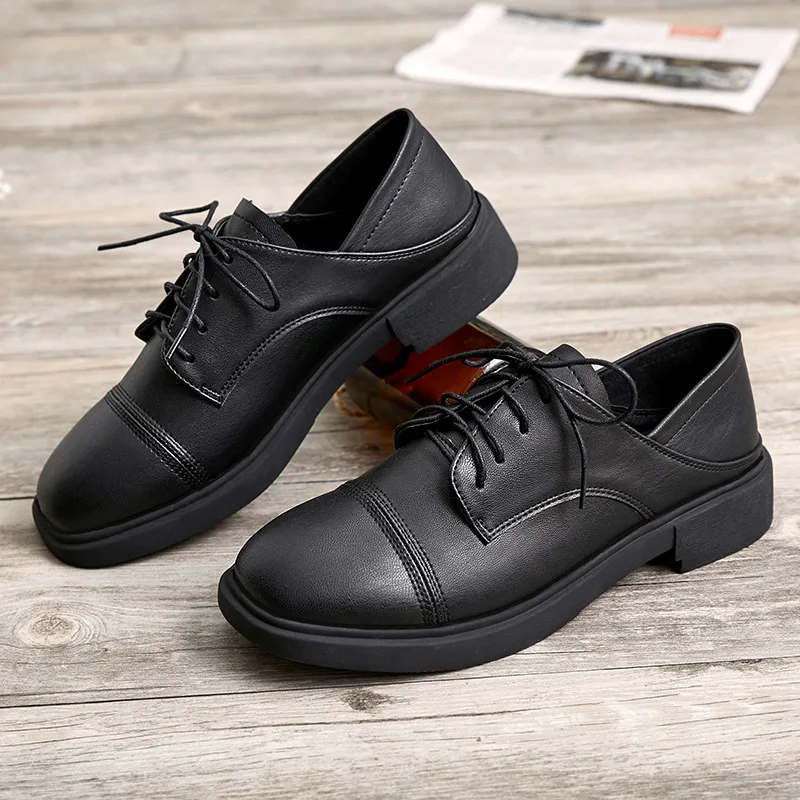 Retro Woman Shoes Oxfords All-Match Modis British Style Clogs Platform Female Footwear Casual Sneaker Square Toe Leather Summer 
Retro Woman Shoes Oxfords All-Match Modis British Style Clogs Platform Female Footwear Casual Sneaker Square Toe Leather Summer