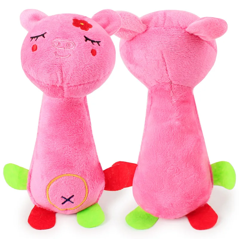 Hot Sale Cartoon Animal Toy Plush Dog Cat Pet Squeeze Squeak Sound Toys Funny Fleece Durability Chew Molar Toy Fit For All Pets
Hot Sale Cartoon Animal Toy Plush Dog Cat Pet Squeeze Squeak Sound Toys Funny Fleece Durability Chew Molar Toy Fit For All Pets