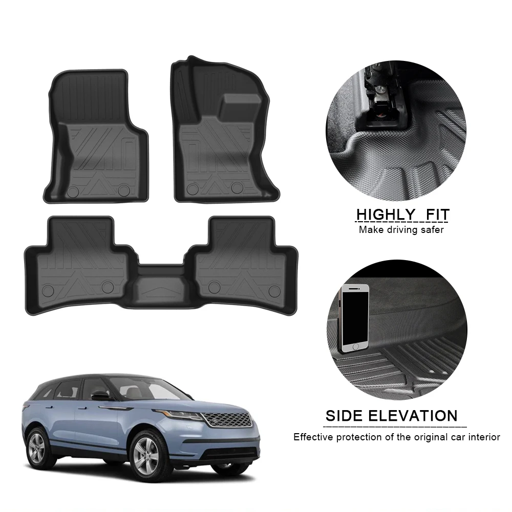 Fully Surrounded Foot Pad For Land Rover Range Rover Velar 2017-2020 5Seat Car Waterproof Non-Slip Floor Mat TPE Accessories
Fully Surrounded Foot Pad For Land Rover Range Rover Velar 2017-2020 5Seat Car Waterproof Non-Slip Floor Mat TPE Accessories