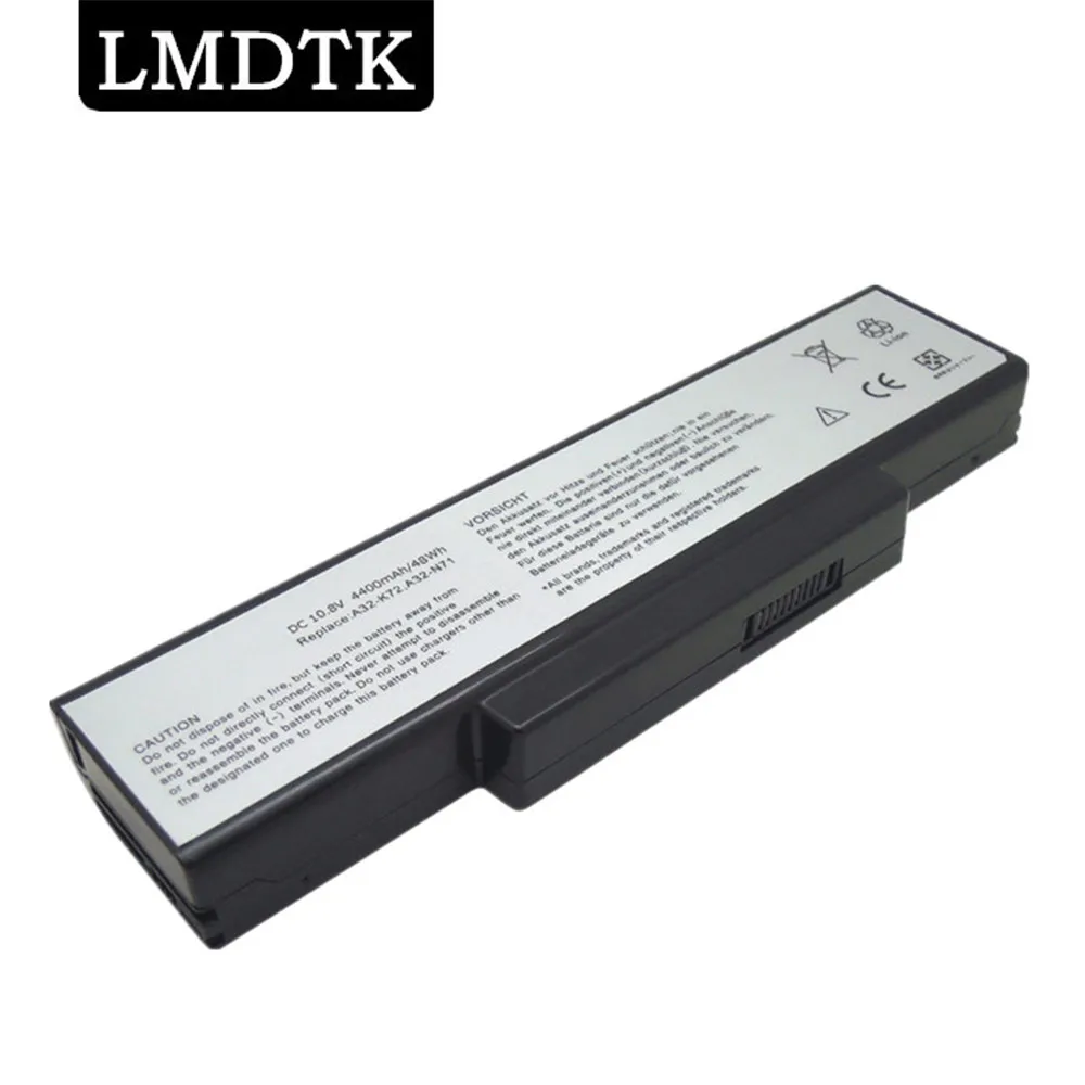 

LMDTK New 6cells laptop battery FOR ASUS K72 K73 A72 N71 N73 X77 Series A32-K72 A32-N71 70-NX01B1000Z free shipping