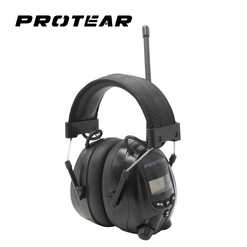 Protear NRR 25dB протектор слуха AM FM радио наушники электронная защита ушей радио Защита слуха
Protear NRR 25dB протектор слуха AM FM радио наушники электронная защита ушей радио Защита слуха
