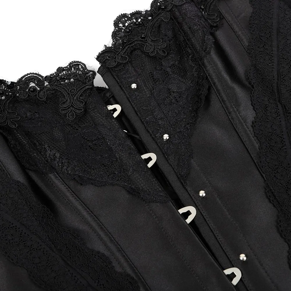 Slayun Gothic Vintage Sexy Off Sholuder Floral Embroidery Applique Long Sleeve Lingerie Women Overbust Corset Bustier Top
Slayun Gothic Vintage Sexy Off Sholuder Floral Embroidery Applique Long Sleeve Lingerie Women Overbust Corset Bustier Top