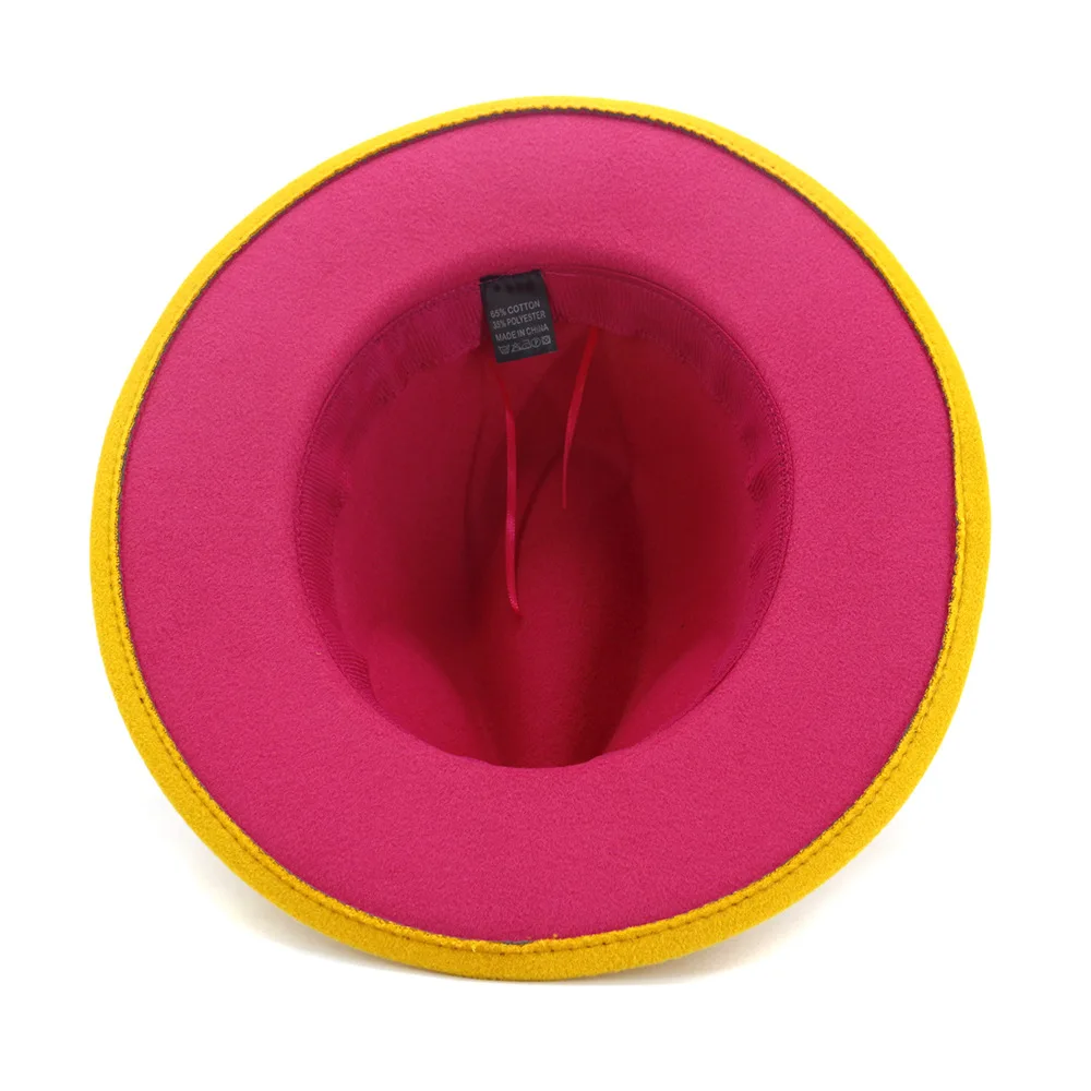 ZLD Winter fashion double-sided color matching ladies national style jazz men caps leisure women Fedoras hat autumn female cap
ZLD Winter fashion double-sided color matching ladies national style jazz men caps leisure women Fedoras hat autumn female cap