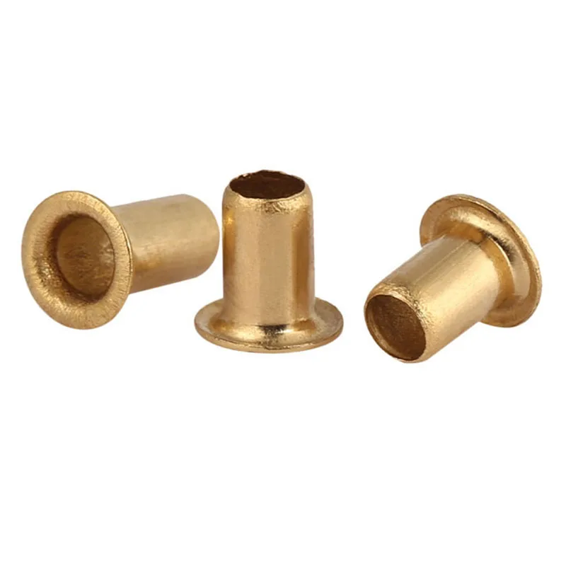 Латунные полу-петли с тонкой головкой Vias, латунные полые трубчатые заклепки M5 M6
Латунные полу-петли с тонкой головкой Vias, латунные полые трубчатые заклепки M5 M6