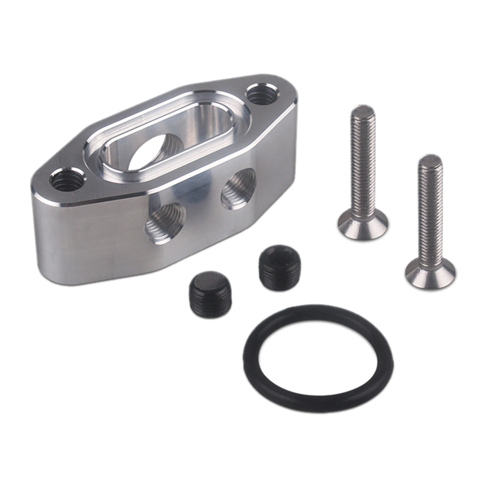 Billet Oil Pan Pressure Sensor Adapter Port Dual 1/8" NPT M16-1.5 Sending Unit 551541 LS Oil Pressure Sensor Relocation Adapter
Billet Oil Pan Pressure Sensor Adapter Port Dual 1/8" NPT M16-1.5 Sending Unit 551541 LS Oil Pressure Sensor Relocation Adapter