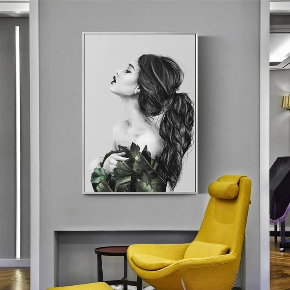 Nordic Hand-painted Figures wall art Canvas Prints Posters Wall art Pictures for Living Room Fashion Girl Art Home Decor
Nordic Hand-painted Figures wall art Canvas Prints Posters Wall art Pictures for Living Room Fashion Girl Art Home Decor