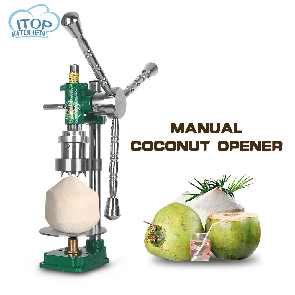 GZZT Stainless Steel Coconut Opener Manual Capping Cover Cutter Save Effort Opening Coconuts Machine 
GZZT Stainless Steel Coconut Opener Manual Capping Cover Cutter Save Effort Opening Coconuts Machine