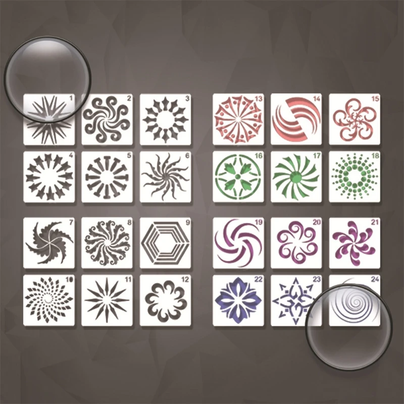 12Pcs Kids Datura Flowers Drawing Molds Plastic Children Painting Stencils DIY P 1XCB
12Pcs Kids Datura Flowers Drawing Molds Plastic Children Painting Stencils DIY P 1XCB