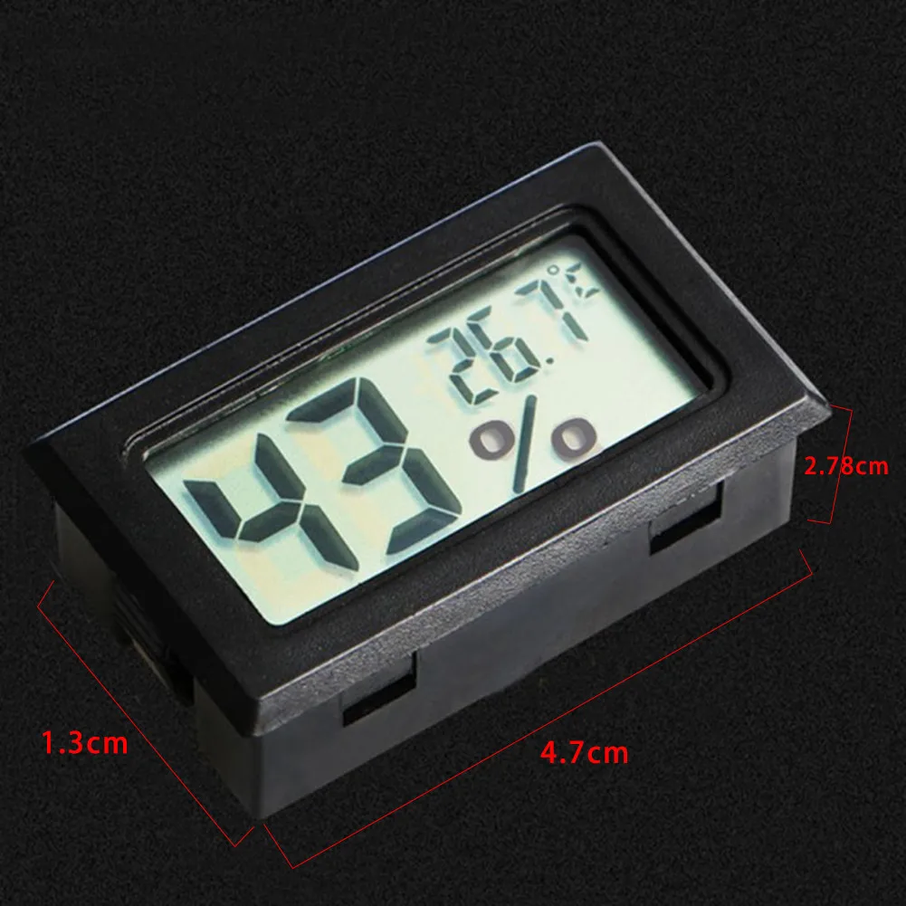 1*Thermometer Mini Digital LCD Indoor Temperature Humidity Meter Thermometer Hygrometer Indoor Temperature Measuring Tool
1*Thermometer Mini Digital LCD Indoor Temperature Humidity Meter Thermometer Hygrometer Indoor Temperature Measuring Tool