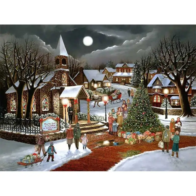 Diamond Painting Snow Light Landscape Diamond Round Diamond Decoration Customizable Wall Art Decoration Frameless Style
Diamond Painting Snow Light Landscape Diamond Round Diamond Decoration Customizable Wall Art Decoration Frameless Style
