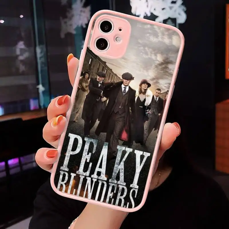 Peaky Blinders Thomas Shelby Phone Cases Matte transparent For Pink iPhone 12 Mini 11 Pro XR XS Max 7 8 Plus X Back Cover
Peaky Blinders Thomas Shelby Phone Cases Matte transparent For Pink iPhone 12 Mini 11 Pro XR XS Max 7 8 Plus X Back Cover