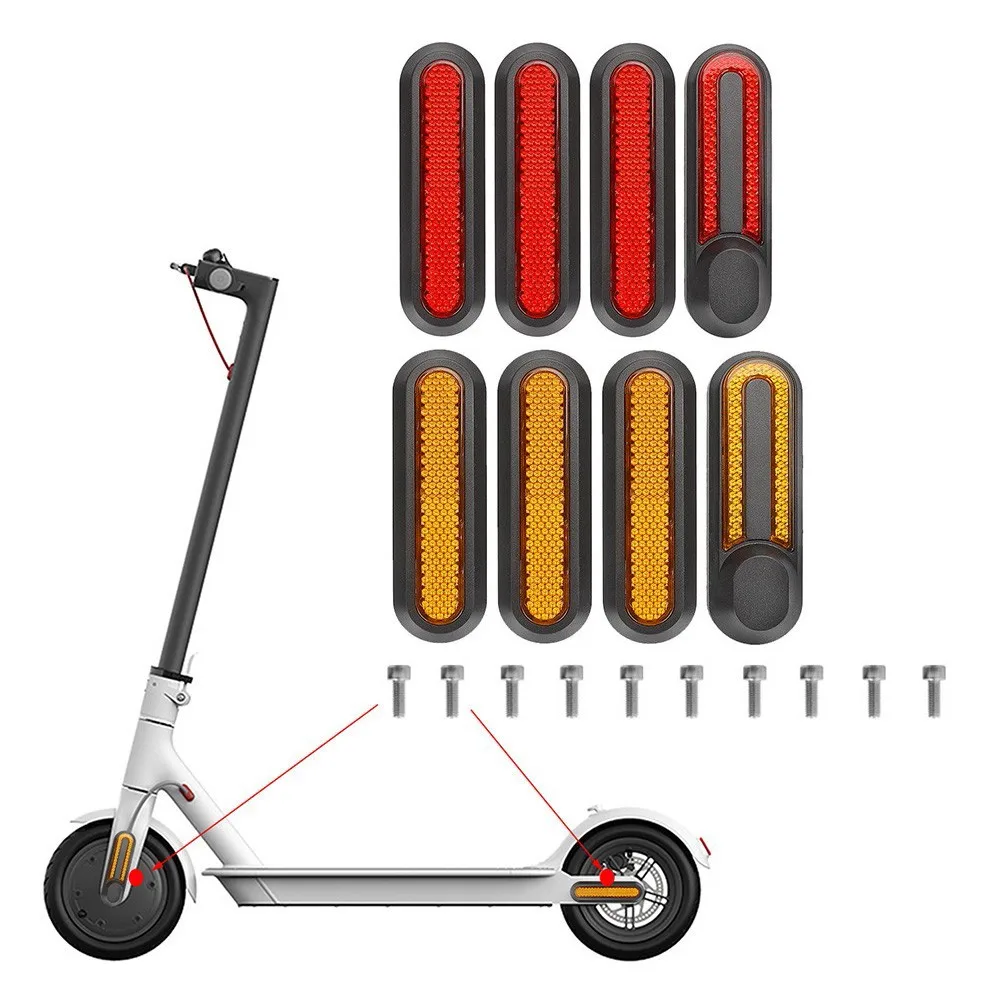 1Set/4Pcs Side Wheel Cover With Reflective Stickers Scrws For Xiaomi-M365/1S/PRO/PRO2 E-Scooter Out Cycling Safety Accessories
1Set/4Pcs Side Wheel Cover With Reflective Stickers Scrws For Xiaomi-M365/1S/PRO/PRO2 E-Scooter Out Cycling Safety Accessories