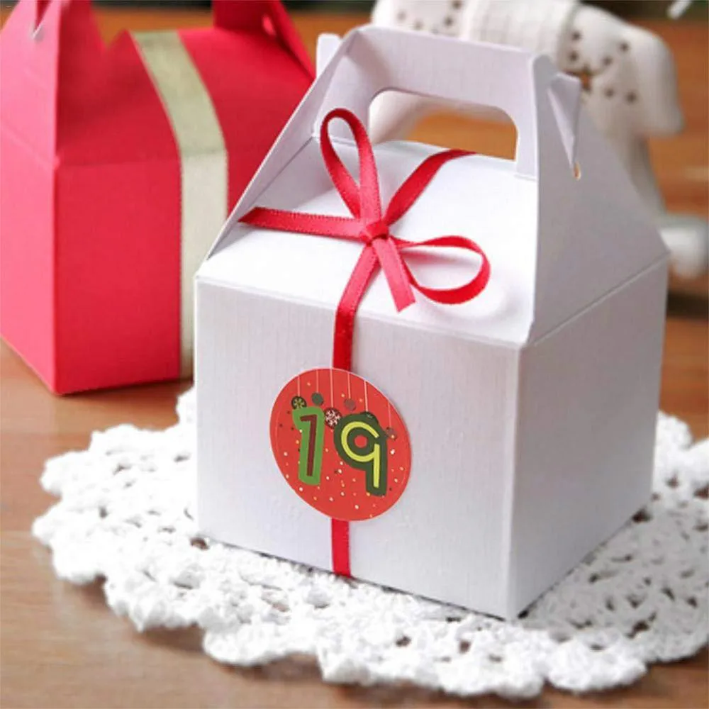 120pcs 1-24 Number Countdown Stickers Advent Calendar Stickers Xmas Cookies Candy Sealing Diy Gifts Decoration Package Label
120pcs 1-24 Number Countdown Stickers Advent Calendar Stickers Xmas Cookies Candy Sealing Diy Gifts Decoration Package Label