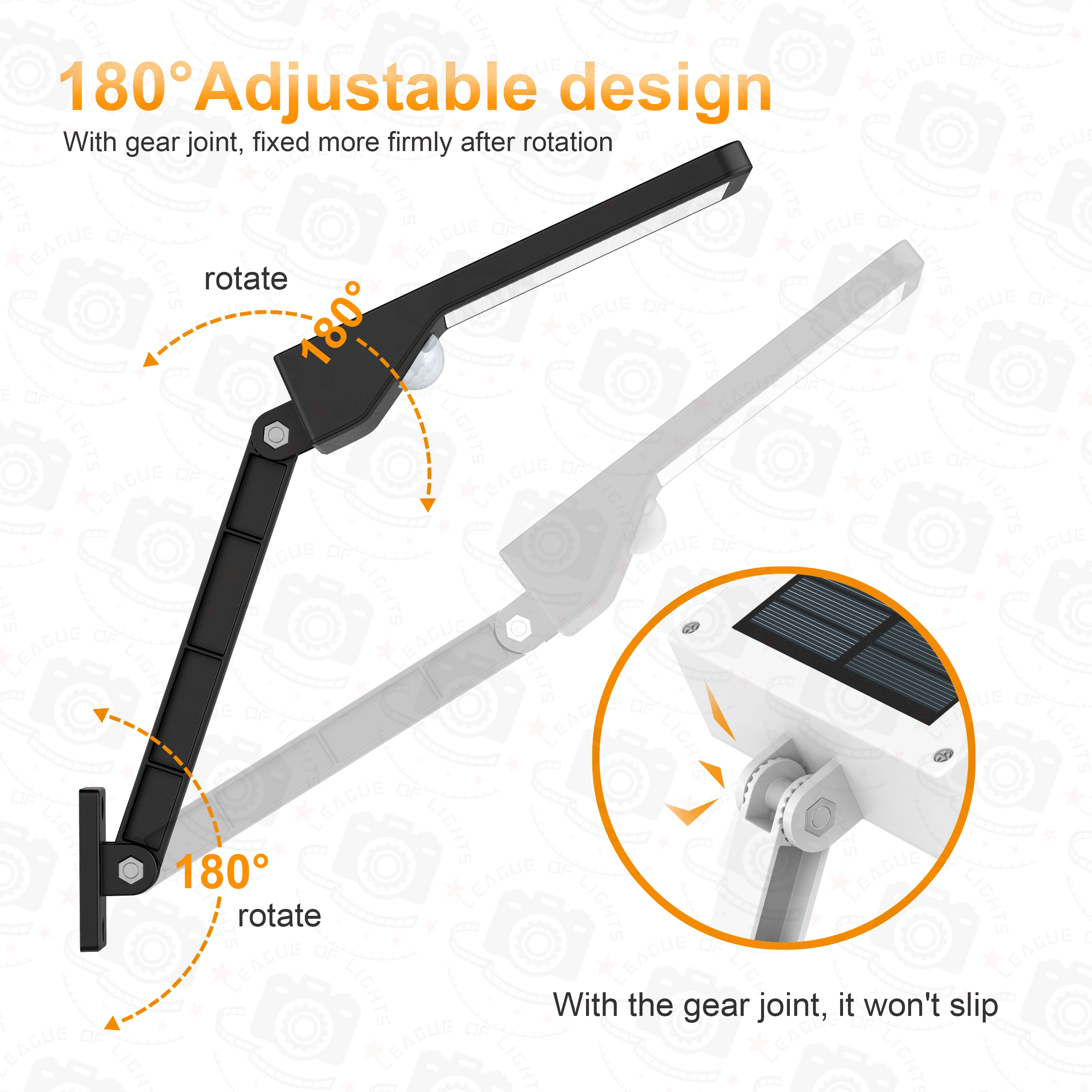 48 led Solar Garden Light Outdoor remote Control LED Power Street IP65 Waterproof Three Modes Wall Lamp
