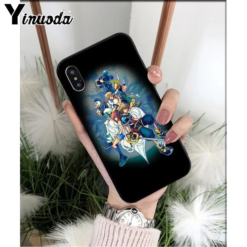 Чехол Yinuoda Kingdom Hearts для Apple iPhone 8 7 6 6S Plus X XS MAX 5 5S SE XR|Бамперы| |