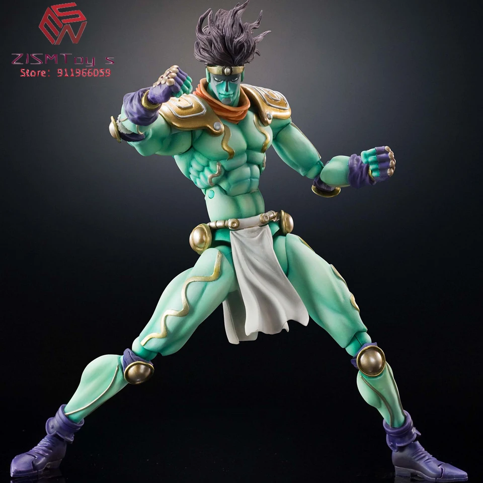 Free shipping Medicos Super Action Statue JoJo's Bizarre Adventure Stardust Crusaders Star Platinum Kujo Jotaro Action Figures
Free shipping Medicos Super Action Statue JoJo's Bizarre Adventure Stardust Crusaders Star Platinum Kujo Jotaro Action Figures